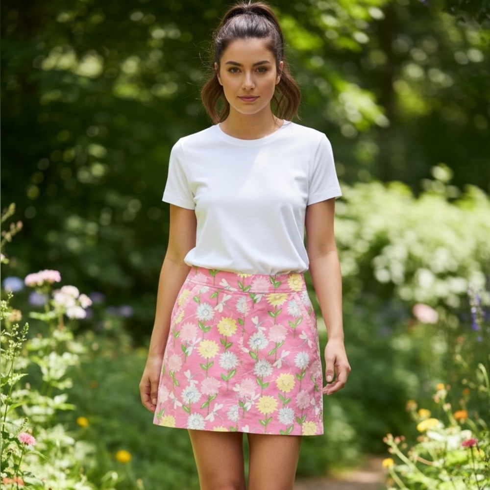 Lilly Pulitzer Dragonfly and Daisy Skort